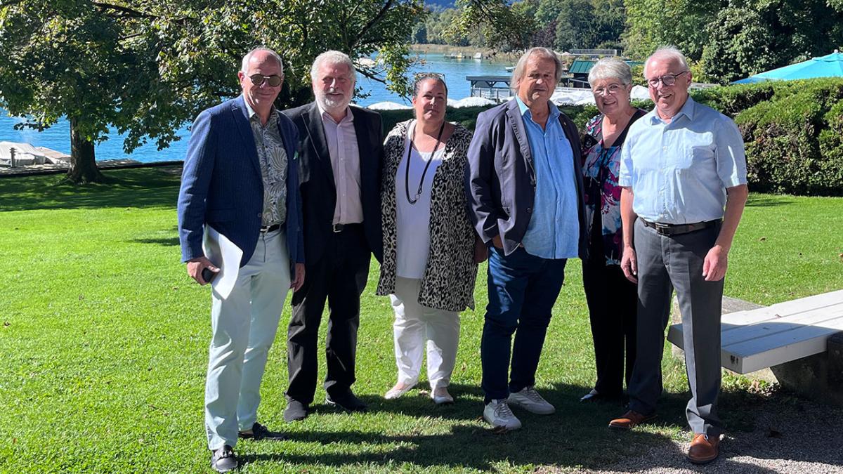 Bild: Der Vorstand des Vereins zur Förderung und Umsetzung des Palliativgedankens in Kärnten